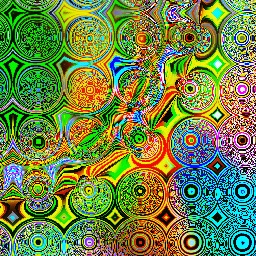 I want the colors of the rainbow to appear in here.