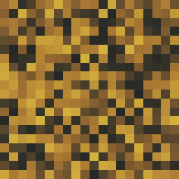 gold? and on a rock face