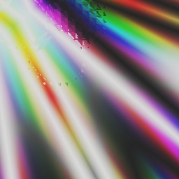 The inside of a crystal ghost's mouth.