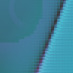 bow to stern: ship shadowed by boast