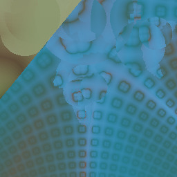 moon as acorn,  WE as blind pig  !